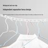 Foldable Windproof Indoor/Outdoor No-Drill Clothesline for Drying and Hanging Quilts