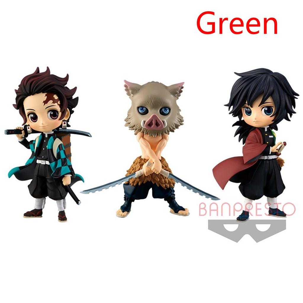 Buy Demon Slayer Kamado Tanjirou Kamado Nezuko Agatsuma Zenitsu Hashibira Inosuke Tomioka Giyuu Model Action Figure Christmas Toys Gifts At Affordable Prices Free Shipping Real Reviews With Photos Joom