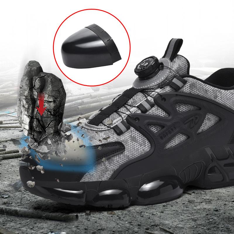 New men's special labor insurance shoes men's anti-smashing and stab-proof construction site wear-resistant electric welding work shoes bag