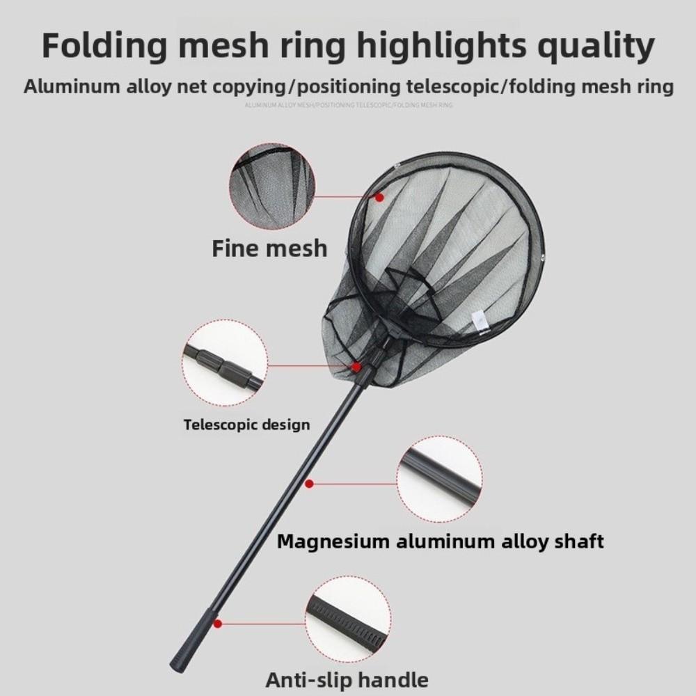 Fine Eyed Quick-Drying Mesh Aluminum Alloy Fishing Net Replacement Mesh  Net Replacement
