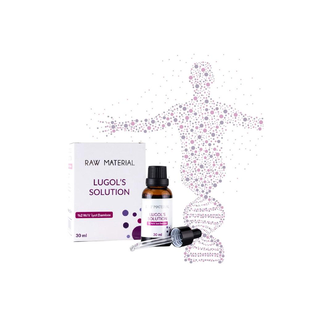 Raw Material Lugol's Solution Iyot 2 %drop 30 Ml