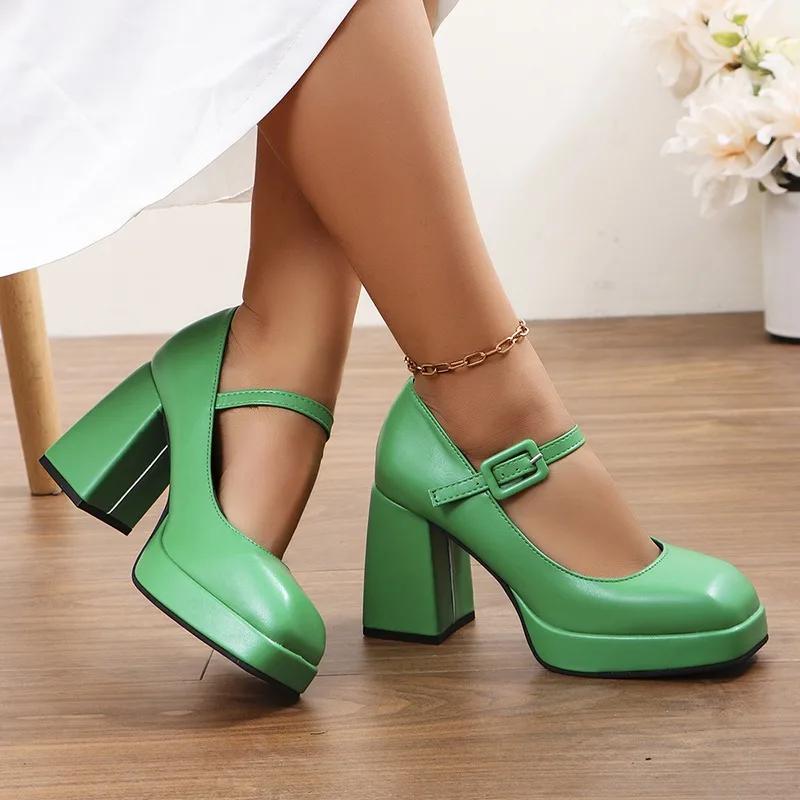 Designers High Quality High Heels Brand Luxury Shoes for Pumps Women Stiletto Female Offices Shoes Women Mary Jane Shoes