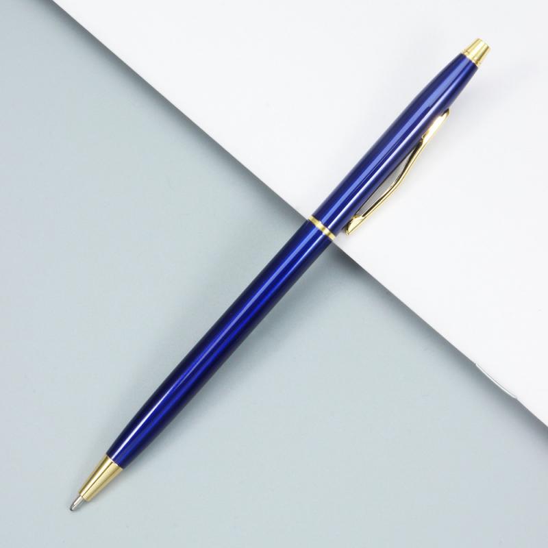 luxury high quality Twist Wave pattern drawing ink METAL Ballpoint Pen Stationery Office school supplies A