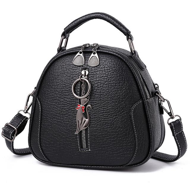 Women's Vintage Crossbody Shoulder Bag Cat Tassel Messenger Bag High-quality Brand