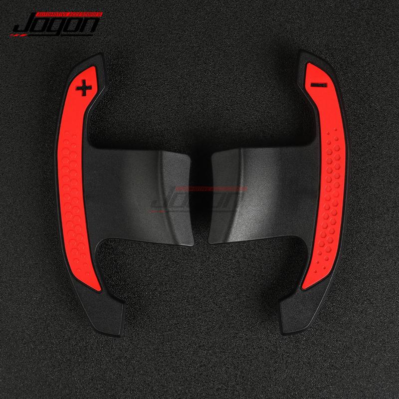 Real Carbon Fiber Steering Wheel Shift Paddle Shifter Cover Trim For Toyota Supra A90 MK5 Car Replace Accessories