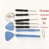 11-Piece Phone Repair Kit: Pry Bars, Bottom Disassembly Tools, SIM Ejectors, Screwdriver Set