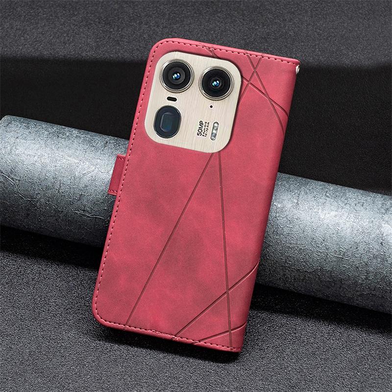 Mi11Lite Geometric Phone Protect Case on For Xiaomi 11 Lite 5G NE Leather Wallet Case for Xiaomi Mi 11 Lite Magnetic Cover Funda