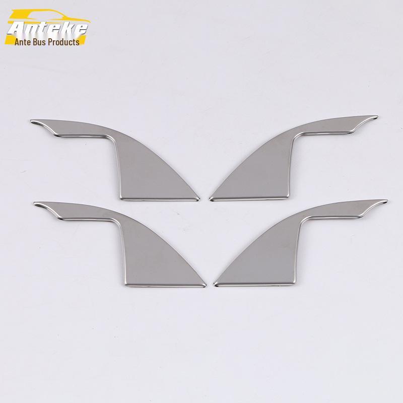 Stainless Steel Interior Handle Trim for 18 Camry