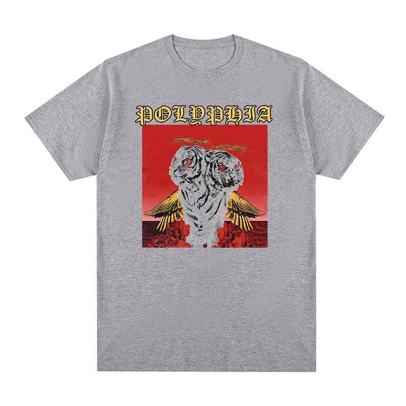 Polyphia Tiger Tshirt Cotton Unisex T Shirt New Tee Tshirt Unisexs Tops S