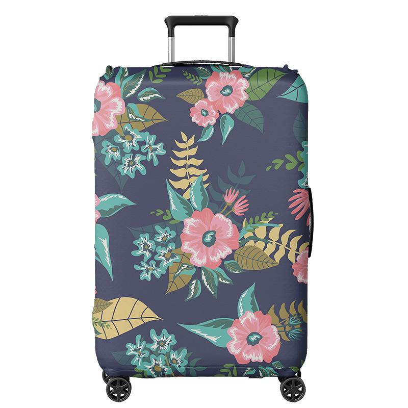 Přizpůsobitelný zesílený kožený cestovní kufr Obal proti prachu