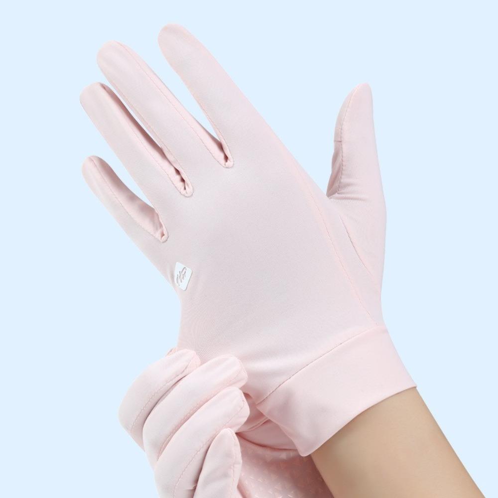 Anti-UV Sunscreen Gloves Touch Screen Riding Driving Gloves New Flip Finger Gloves  Summer