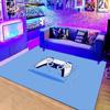 Anime Gamer Rugs for Bedroom Boys Teens Printed Game Gamepad Carpets Living Room Mat Home Decor Non-Slip Decor Doormats