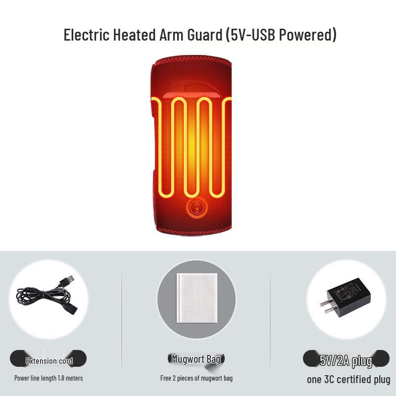 

Electric Arm and Wrist Massager with Heat Therapy for Joint Pain Relief and Slimming