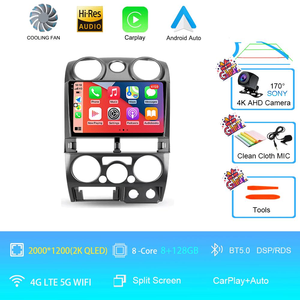 Car Radio Android 14 Carplay For Kia Cerato 3 K3 Forte 2013 2014 2015 2016 2017 2018 Auto Stereo Multimedia Player GPS Navigatio