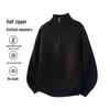 VUUG Men's Solid Color Knit Pullover Sweater