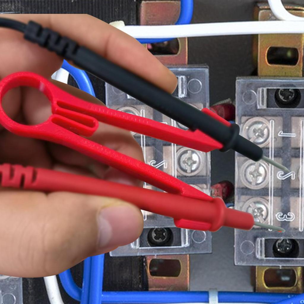 Multimeter Probe Holder Plastic One-handed Multimeter Aid Holds Meter Needle to Adjust Equipment