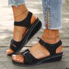 Fashion New Open Toe Fashion Women's Sandals Summer 2025Soft Sexy Womens Sandals Wedge Buckle Women's Orthopedic Sandal Footwear Female