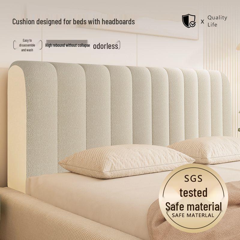 Luxurious Quilted Headboard Cover - 3D Soft Wrap, Full Coverage Dust Protection