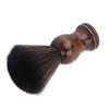 Men Soft Hair Shaving Brush Home Barber Shop Wooden Handle Hair Cutting Neck Dust Brush Face Grooming Tool