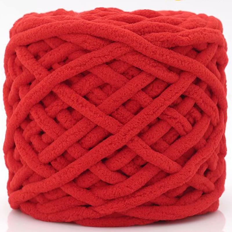 100g/Ball Super Soft Acrylic Cotton And Polyester Blend Cotton Yarn DIY Wool Yarn For Hand Knitting Scarf Thick Line Long Yarn