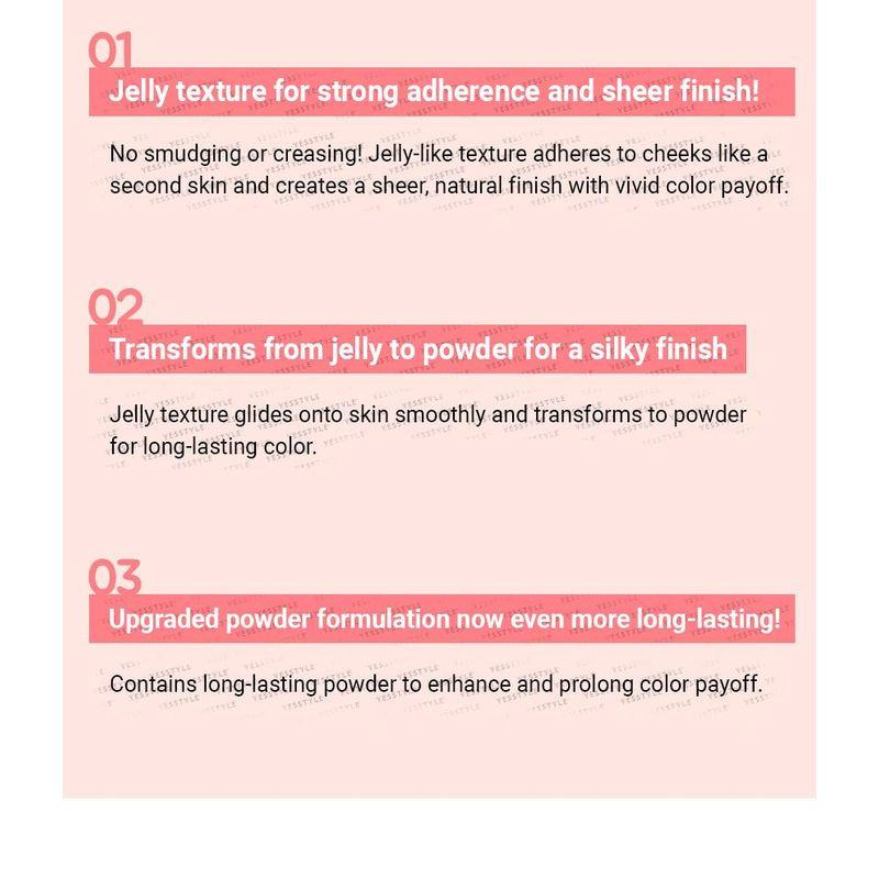 HOLIKA HOLIKA - Jelly Dough Blusher - 6 Colors