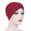 1Pc Head Wrap Indian Headwrap Solid Color New Polyester & Spandex Extra Long Tube Hijab Women Magic Turban