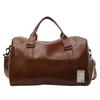 Fashionable Outdoor Sports and Fitness Bag, Dry Wet Separation Handbag, Men's Leather Luggage Bag, Women's Large Capacity Travel Bag