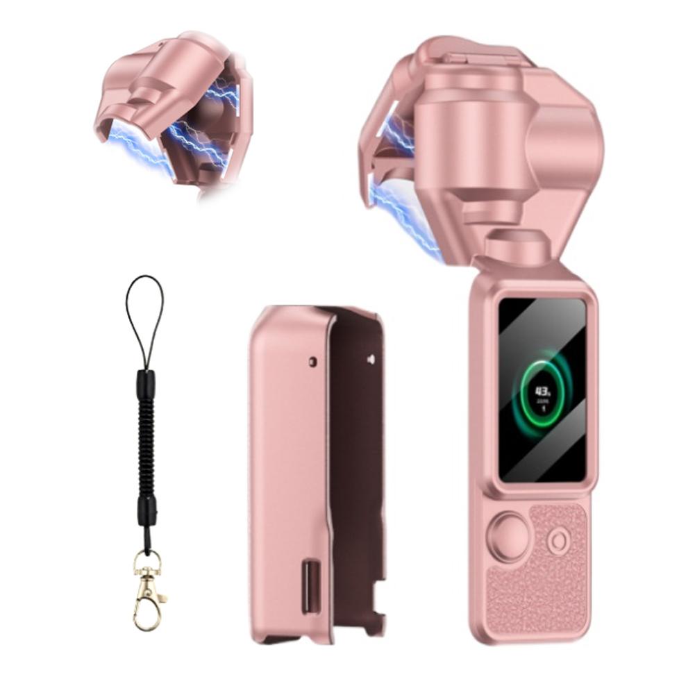 

For DJI Osmo Pocket 3 Protective Case Gimbal Camera Magnetic Protection Case Screen Camera Protective Case рожевий