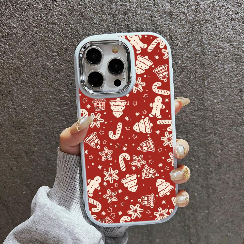 N115 Веселый рождественский дизайн С Новым годом Мягкие чехлы для телефонов iPhone 16Pro — фото 16