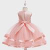 2024 Beaded Princess Tutu Dress for Girls - Flower Girl Wedding Attire
