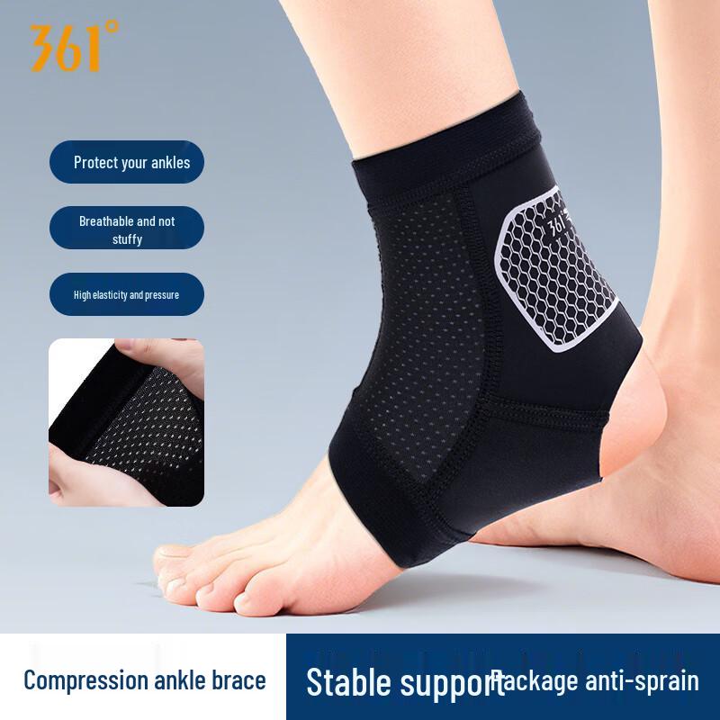 361° Ultra-Thin Breathable Ankle Support (Pair) L