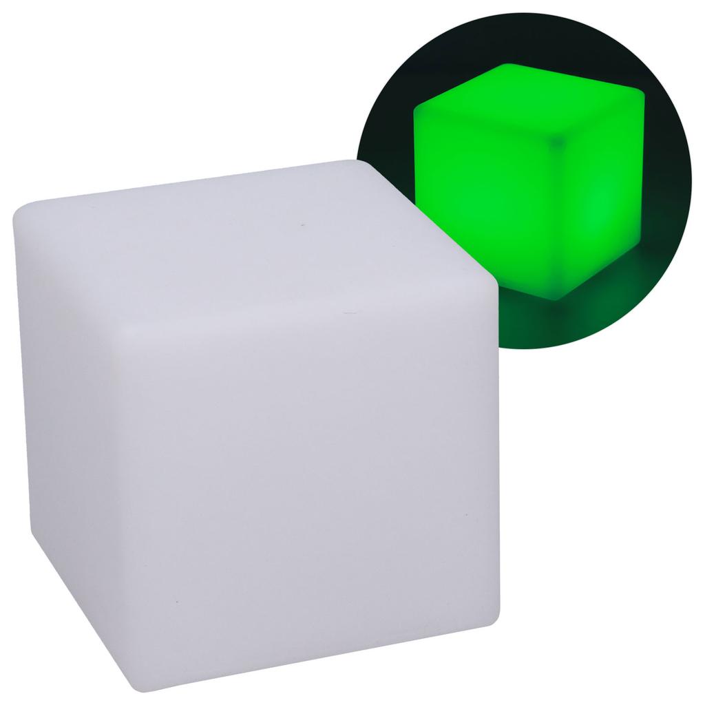 LED Cube Lamp Remote Control RGBW Adjustable 16?Color 4?Mode Durable Night Light for Indoor Home
