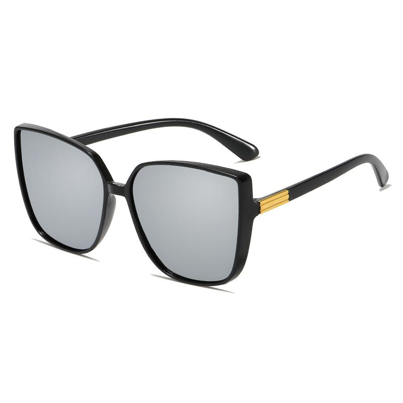 Box Sunglasses Big Face Trendy Sunglasses Women'S Retro Glasses Same Sunglasses