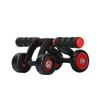 Automatic Rebound Ab Wheel Roller Quad Round Abdominal Trainer for Men Women Home Gym Fitness Equipment