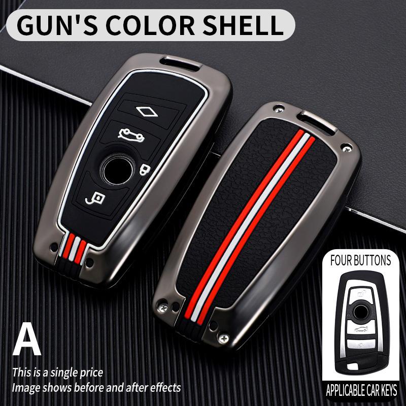 Bil Fjernkontroll Nøkkel Etui Deksel Skall Fob For BMW 1 3 5 7 Serie X1 X3 X4 X5 F10 F15 F16 F20 F30 F18 F25 M3 M4 E34 Biltilbehør