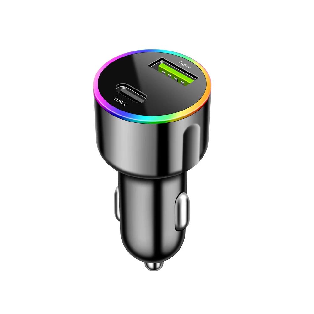 

Автомобильное зарядное устройство 60 Вт 2/3/4 порта Быстрая зарядка PD30 Вт QC USB C Зарядное устройство для телефона в автомобиль Адаптер Type C в автомобиль Для iPhone Samsung Huawei Xiaomi морская черепаха