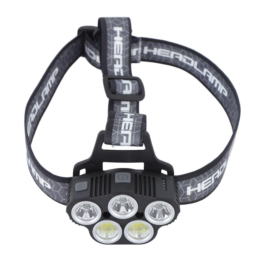 LED Headlamps High Power Induction Rechargeable Head Light for Outdoor Fishing Hiking Skiing Camping