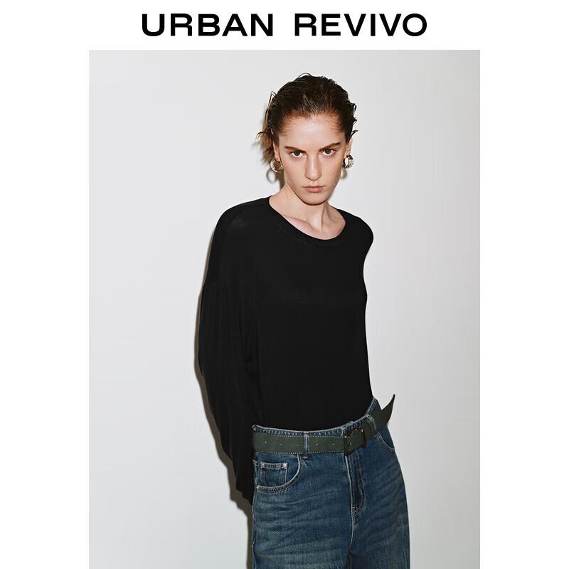 UR 2025 Autumn Women s Loose Fit Long Sleeve T-shirt M