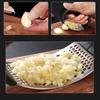 1PC Stainless Steel Garlic Press Manual Ring Garlic Press Kitchen Multi-Functional Household Garlic Press Mashed Garlic