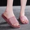 Fashion Shoes Crystals Flat Women's Slippers and Ladies Sandals Home Slides 2025 Trend On Sale High Quality Low Price Cheap Liquidation