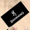 B-Browning Logo Mikrofaserdecke Schnell trocknende Strandtücher Übergröße Druck Super saugfähige Poolhandtuchdecke