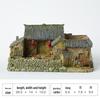 Retro Farmhouse Courtyard Miniature: Nostalgic Desktop Bonsai Decor for Living Room