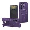 For Samsung S22 Ultra Carbon Fiber Magnetic Soft Case For Samsung Galaxy S22 Ultra Kickstand Heavy Duty Drop Protection Cover