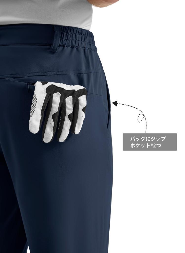Golf Outdoor Long Professional UV Stretch Golf Casual For M [YSENTO] Men's Pants, Pants, Wear, Commuting, Protection, Bottoms, Wear, Pants,