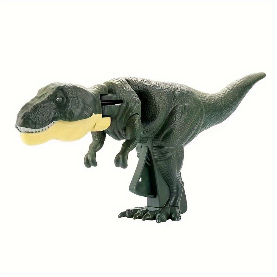 Svingende Dinosaur Fidget Tyrannosaurus Rex Teleskopisk Fjær Trykk Eksplosiv Dinosaur Barn Trykk Automatisk T-REX Leker