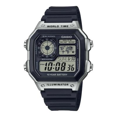 AE-1200WH-1CV Digital World Timer Watch