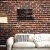 Vintage US Navy Ship Metal Wall Art Personalized Veteran Gift Home Decor