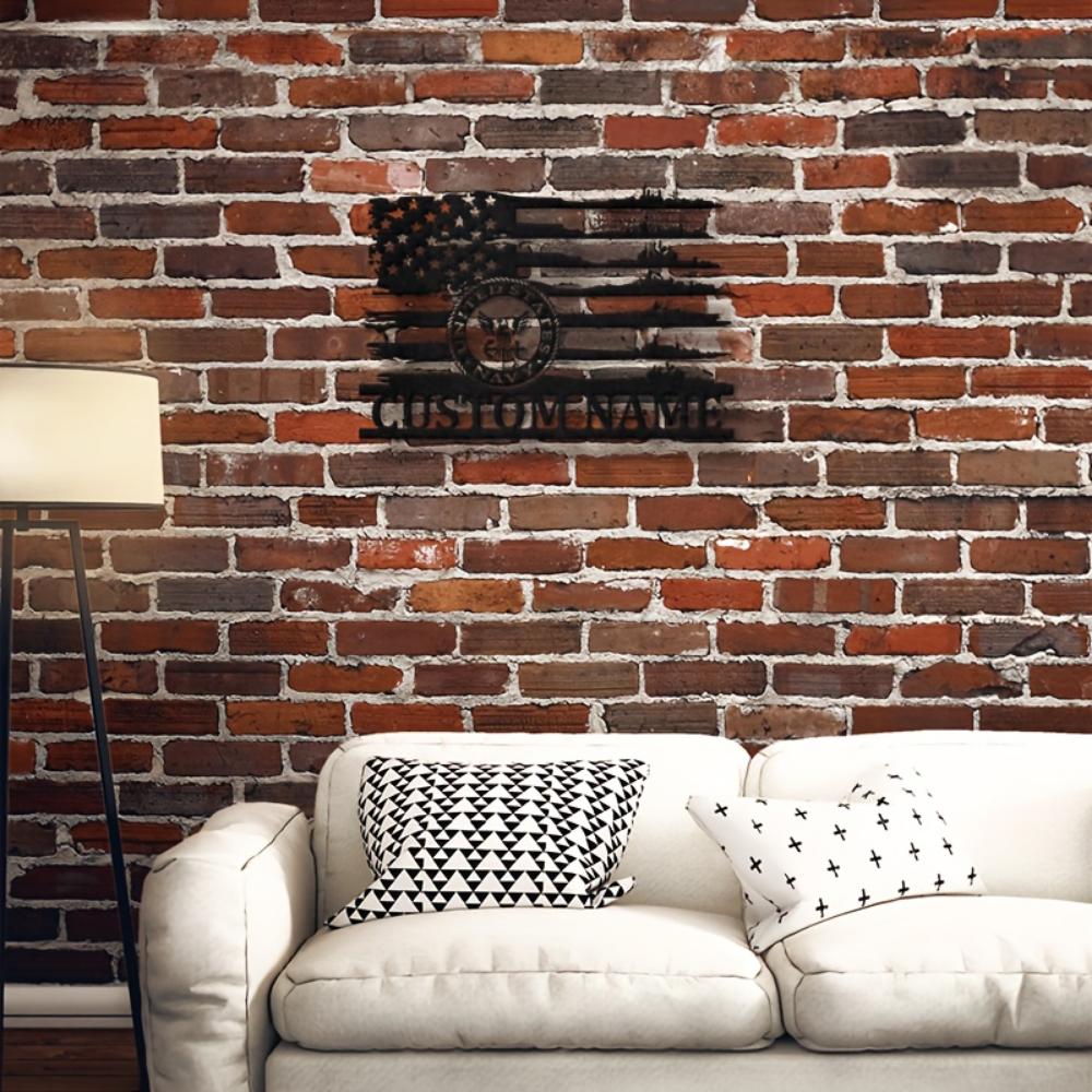 Vintage US Navy Ship Metal Wall Art Personalized Veteran Gift Home Decor