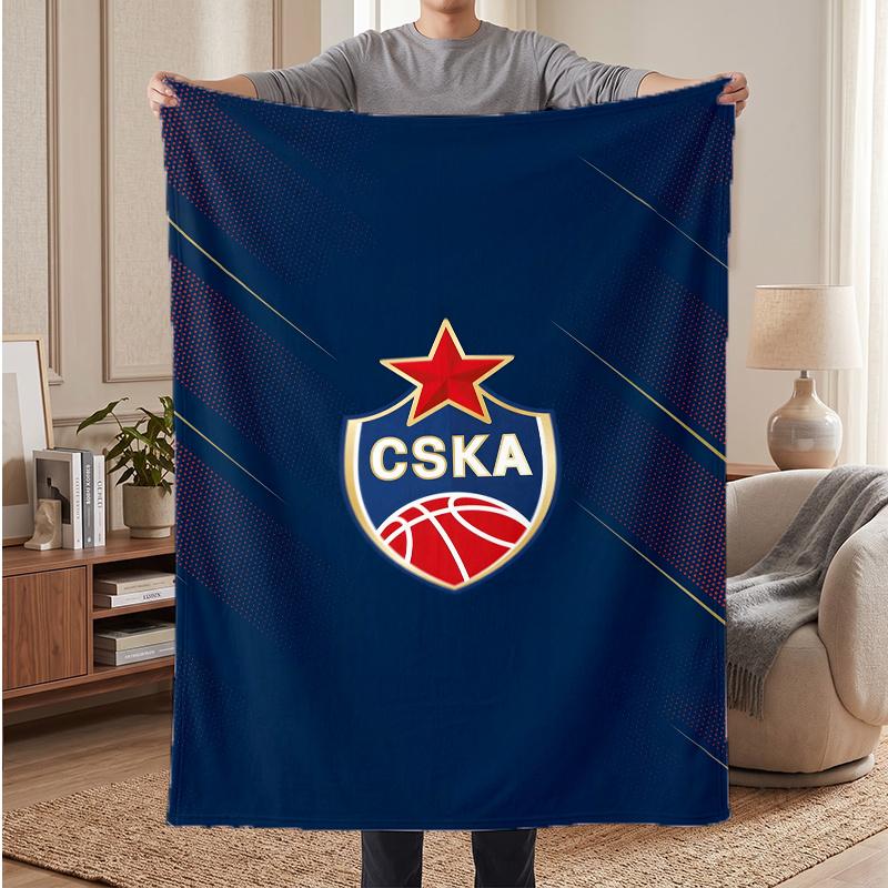 CSKA Moscow (23) Soft Warm Flannel Blankets Comfortable Blanket for Home Decoration Gifting
