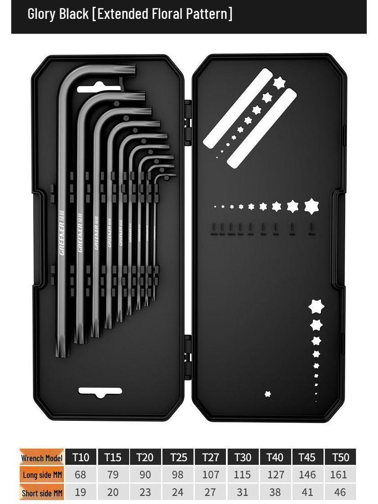 Universal Hex Wrench Set - 6-Point Screwdriver & Extendable Hex Tool